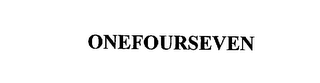 ONEFOURSEVEN