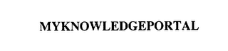 MYKNOWLEDGEPORTAL