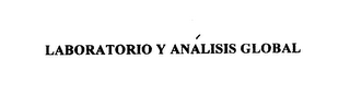LABORATORIO Y ANALISIS GLOBAL