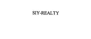 SIY-REALTY