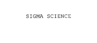 SIGMA SCIENCE