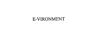 E-VIRONMENT