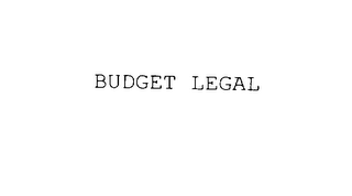 BUDGET LEGAL
