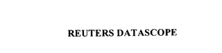 REUTERS DATASCOPE