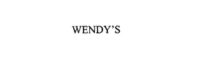WENDY'S