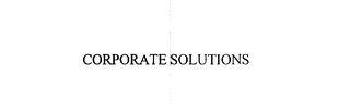 CORPORATE SOLUTIONS