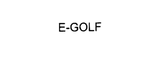 E-GOLF
