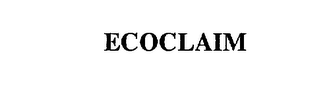 ECOCLAIM