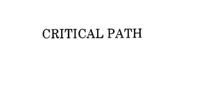 CRITICAL PATH