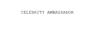 CELEBRITY AMBASSADOR