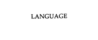 LANGUAGE