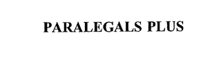 PARALEGALS PLUS