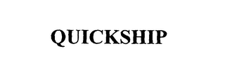 QUICKSHIP
