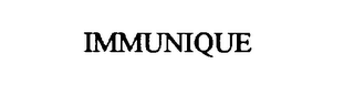 IMMUNIQUE