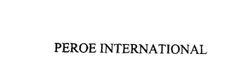 PEROE INTERNATIONAL