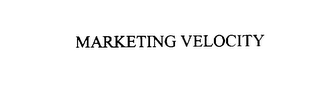 MARKETING VELOCITY