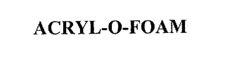 ACRYL-O-FOAM