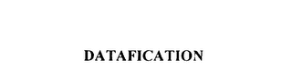 DATAFICATION