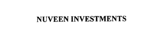 NUVEEN INVESTMENTS