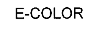 E-COLOR