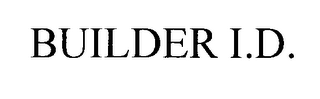 BUILDER I.D.