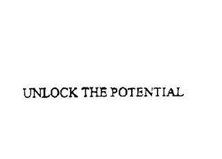 UNLOCK THE POTENTIAL