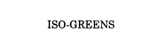 ISO-GREENS