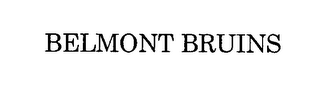 BELMONT BRUINS