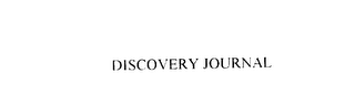 DISCOVERY JOURNAL