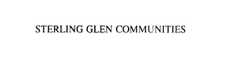 STERLING GLEN COMMUNITIES
