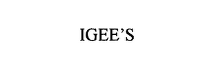 IGEE'S