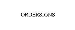 ORDERSIGNS