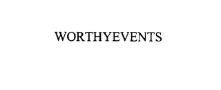 WORTHYEVENTS