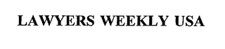 LAWYERS WEEKLY USA