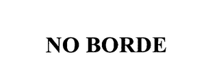 NO BORDE