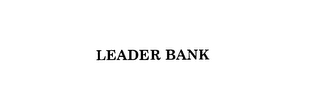 LEADER BANK