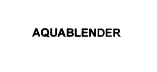 AQUABLENDER
