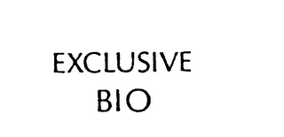 EXCLUSIVE BIO