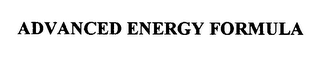 ADVANCED ENERGY FORMULA