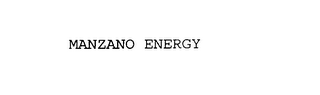 MANZANO ENERGY
