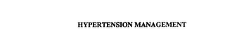 HYPERTENSION MANAGEMENT