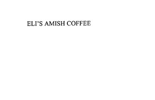 ELI'S AMISH COFFEE