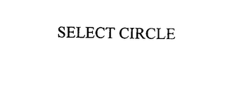 SELECT CIRCLE