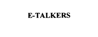 E-TALKERS
