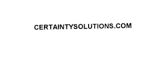 CERTAINTYSOLUTIONS.COM
