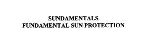 SUNDAMENTALS FUNDAMENTAL SUN PROTECTION