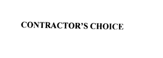 CONTRACTOR'S CHOICE