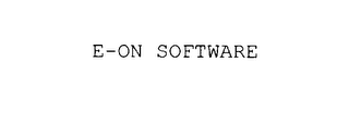 E-ON SOFTWARE