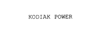 KODIAK POWER