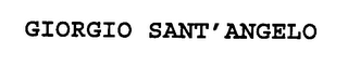 GIORGIO SANT'ANGELO